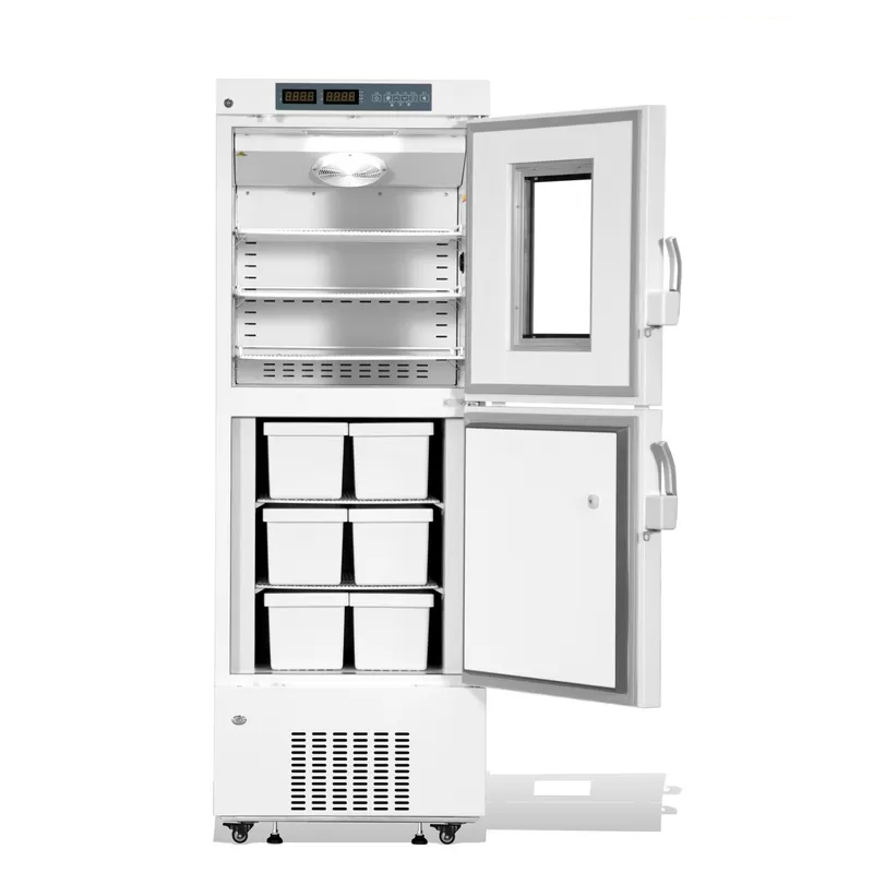 lab combo fridge and combined freezer